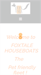 Mobile Screenshot of foxtalehouseboats.com.au